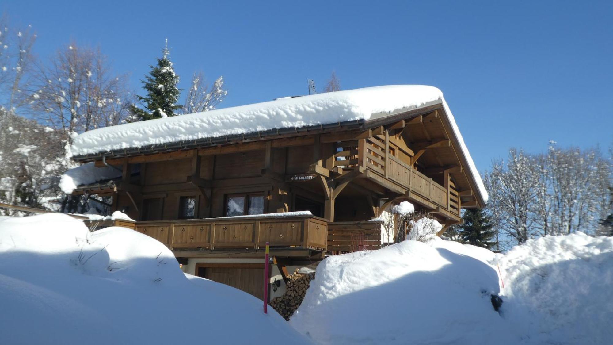 Chalet Le Solaret Megeve Exterior photo